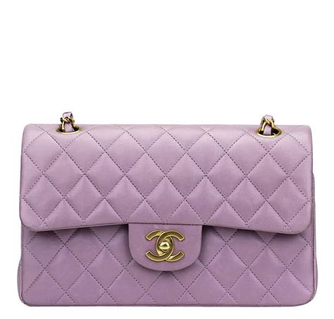 chanel purple bag flatlay|Chanel 2023 CC Chain Flap Bag .